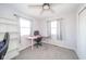 Cozy bedroom with two windows and a desk, perfect for study or work at 540 Barnett Ct, Whiteland, IN 46184