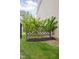 Nicely landscaped backyard garden with mulch and plants at 6537 Amherst Way, Zionsville, IN 46077