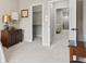 Spacious room with access to a walk-in closet and hallway with living space at 6691 Beekman Pl, Zionsville, IN 46077