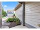 Home exterior with manicured garden, charming landscape and well maintained siding at 6691 Beekman Pl, Zionsville, IN 46077