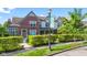 Well-kept multi-Gathering home featuring lush landscaping and a tidy sidewalk at 6691 Beekman Pl, Zionsville, IN 46077
