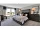 Inviting main bedroom with large window and modern furnishings at 7385 Standish Ln, Avon, IN 46123