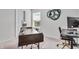 Office area with a lot of workspace, natural light, and room for multiple setups at 7450 Leatherwood Dr, Indianapolis, IN 46259