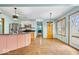 Kitchen features stainless steel appliances and a view to the backyard at 8333 Hunters Meadow Ct, Indianapolis, IN 46259