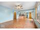 Open-concept living room and kitchen area with natural light at 8333 Hunters Meadow Ct, Indianapolis, IN 46259