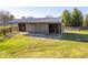 Open sided outbuilding is situated on the property at 8810 E 200 S, Zionsville, IN 46077