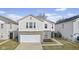 Charming two-story home featuring a two-car garage and well-maintained lawn at 11614 Presidio Dr, Indianapolis, IN 46235