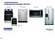 Kitchen appliance package including oven, range, microwave, dishwasher, and refrigerator at 1346 Fleming Dr, Greenfield, IN 46140
