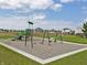 Community playground featuring swings, slides, and climbing structures for children to enjoy at 1346 Fleming Dr, Greenfield, IN 46140