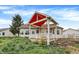 Expansive backyard featuring a spacious deck with a charming pergola for outdoor enjoyment at 13841 Waywing Ct, Carmel, IN 46033