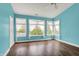 A serene bedroom featuring hardwood floors, natural light and well-decorated wall at 13841 Waywing Ct, Carmel, IN 46033