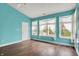 A serene bedroom featuring hardwood floors, natural light and well-decorated wall at 13841 Waywing Ct, Carmel, IN 46033