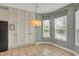 Sunny breakfast nook featuring tile flooring, ample storage, and natural light at 13841 Waywing Ct, Carmel, IN 46033