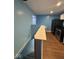 The kitchen features updated appliances, ample counter space, and easy access to the basement stairs at 1425 W 9Th St, Anderson, IN 46016