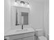 Bathroom with modern sink, vanity and toilet at 16771 Cattle Hollow Ln, Noblesville, IN 46060