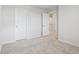 Clean, neutral bedroom with a closet and carpet at 1854 Cascades Dr, Greenfield, IN 46140