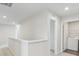 Hallway leading to laundry room at 1854 Cascades Dr, Greenfield, IN 46140