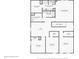 Second floor plan featuring primary bedroom and bathroom, with three additional bedrooms and a loft at 1945 Clement St, Westfield, IN 46074