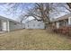 Spacious backyard that offers plenty of room to relax and entertain at 2040 Laurel St, Indianapolis, IN 46203