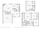 Combined floorplans showcasing all levels: main, second, and basement at 3155 N White River Pkwy E Dr, Indianapolis, IN 46208