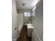 Clean bathroom featuring a tub/shower combination and a modern vanity at 3851 N Campbell Ave, Indianapolis, IN 46226