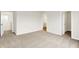 Spacious bedroom with carpet, and ensuite bathroom and closet at 3913 Wren Dr, Brownsburg, IN 46112