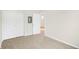 Bedroom with large closet and neutral carpet at 3913 Wren Dr, Brownsburg, IN 46112