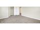 Bedroom with soft carpet, closet, and lots of wall space at 3959 Wren Dr, Brownsburg, IN 46112