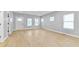 Spacious living room with light-colored walls, ample natural light, and modern flooring at 4054 Boulevard Pl, Indianapolis, IN 46208