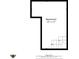 Floor plan of the basement area with a laundry room at 714 S Keystone Ave, Indianapolis, IN 46203