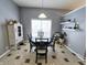 Cozy breakfast nook with comfortable seating, bright light and stylish decor at 9978 Niagara Dr, Fishers, IN 46037