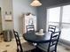 Cozy breakfast nook with a round table and natural light from a window at 9978 Niagara Dr, Fishers, IN 46037