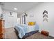 Inviting bedroom with a comfortable bed, soft carpet, and tasteful decor at 1224 N Olney St, Indianapolis, IN 46201