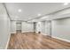 Unfinished basement with ample space and potential for customization at 1422 Carrollton Ave, Indianapolis, IN 46202