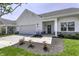 Charming single-Gathering home featuring a two-car garage, covered entry, and manicured front lawn at 16799 Imperial Ct, Fishers, IN 46040
