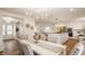 Open-concept dining area connects seamlessly to the kitchen and living spaces at 220 Pine Dr, Indianapolis, IN 46260