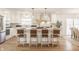 Bright kitchen featuring a center island with seating and stainless steel appliances. Great for entertaining at 220 Pine Dr, Indianapolis, IN 46260