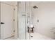 Beautiful bathroom with a luxurious glass shower featuring modern fixtures at 220 Pine Dr, Indianapolis, IN 46260