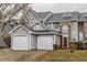 Exterior view of townhomes with attached garages at 3278 Oceanline E Dr, Indianapolis, IN 46214