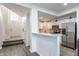 Open kitchen view to entrance and staircase at 3278 Oceanline E Dr, Indianapolis, IN 46214