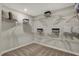 Spacious walk-in closet featuring ample shelving and storage options at 3870 Flora Dr, Franklin, IN 46131