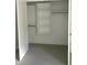 Walk-in closet offers ample storage with adjustable shelves and hanging rods at 5421 Upper Garden Way, Zionsville, IN 46077