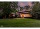 Elegant home exterior with manicured lawn and professional landscaping at 5977 S 800 E, Zionsville, IN 46077