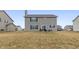 Spacious backyard featuring a well-manicured lawn perfect for outdoor activities at 8193 Cagles Mill Trce, Avon, IN 46123