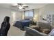 Spacious primary bedroom suite with backyard view and sitting area at 8193 Cagles Mill Trce, Avon, IN 46123