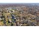 Sprawling aerial view of a town, highlighting residential areas and commercial buildings at 1020 E 51St St, Indianapolis, IN 46205