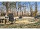 Cozy outdoor seating area with a fire pit, perfect for gatherings and relaxation at 1020 E 51St St, Indianapolis, IN 46205