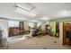 Bright garage with ample storage and workspace areas at 1020 E 51St St, Indianapolis, IN 46205