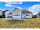 Spacious backyard with a large lawn, perfect for outdoor activities and relaxation, complete with privacy at 10896 Fairwoods Dr, Fishers, IN 46037