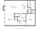 Detailed basement floor plan featuring a recreation room, game room, bedroom, wet bar, and bathroom layout at 14297 Matt St, Carmel, IN 46033